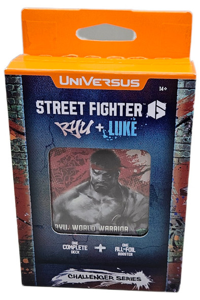 UniVersus Street Fighter 6 Challenger Series: Ryu + Luke Ready To Play Deck