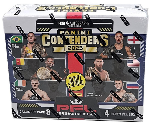 2025 Panini Contenders PFL Professional Fighters League Hobby Box