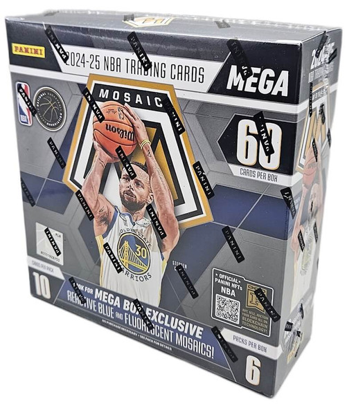 2024-25 Panini Mosaic Basketball 6 Pack Mega Box