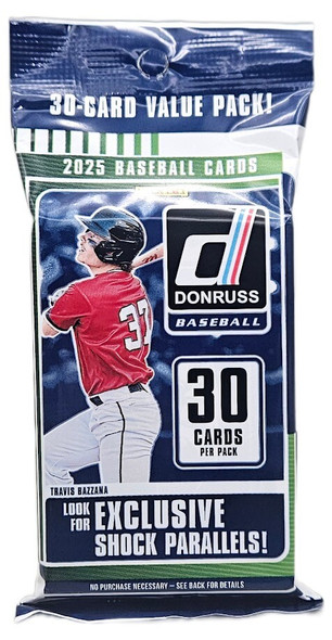 2025 Panini Donruss Baseball 30 Card Jumbo Value Pack