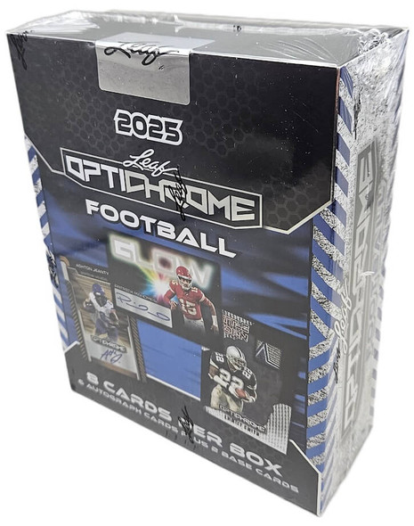 2025 Leaf OptiChrome Football Hobby Box
