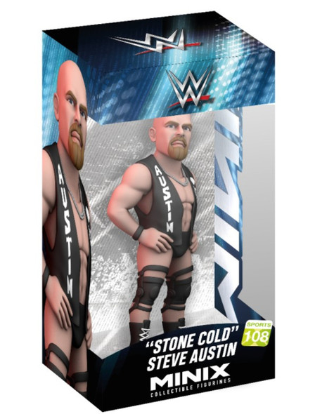 Minix Sports #108 Stone Cold Steve Austin WWE Wrestling 4.75 Inch Collectible Vinyl Figure Minix Sports #108 Stone Cold Steve Austin WWE Wrestling 4.75 Inch Collectible Vinyl Figure