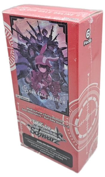 Weiss Schwarz Gun Gale Online II 6 Pack Extra Booster Box