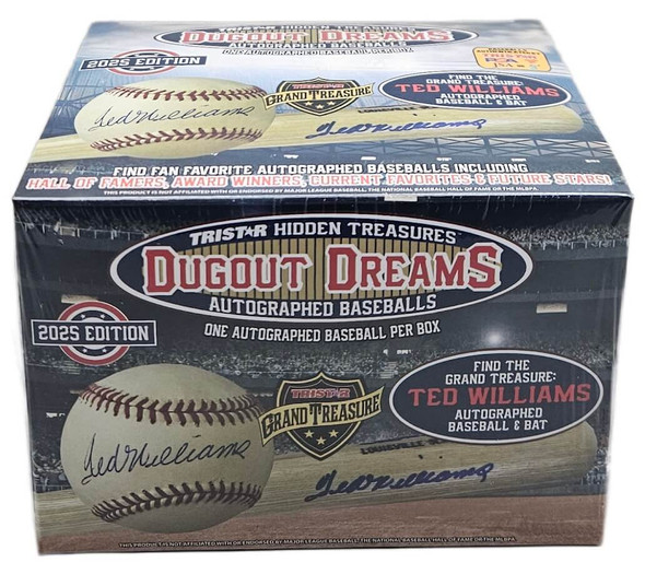 2025 Tristar Hidden Treasures Dugout Dreams Edition Autographed Baseball Box 2025 Tristar Hidden Treasures Dugout Dreams Edition Autographed Baseball Box