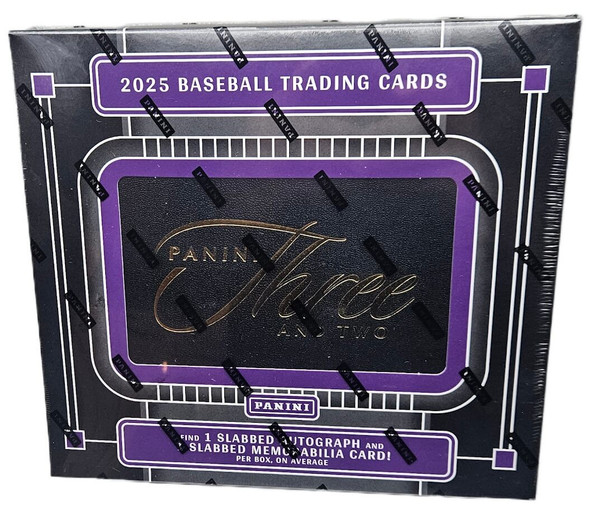 2025 Panini Three and Two Baseball Hobby Box