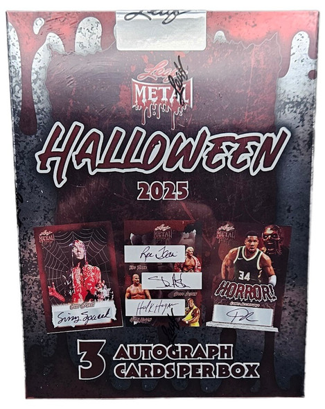 2025 Leaf Metal Halloween Hobby Box
