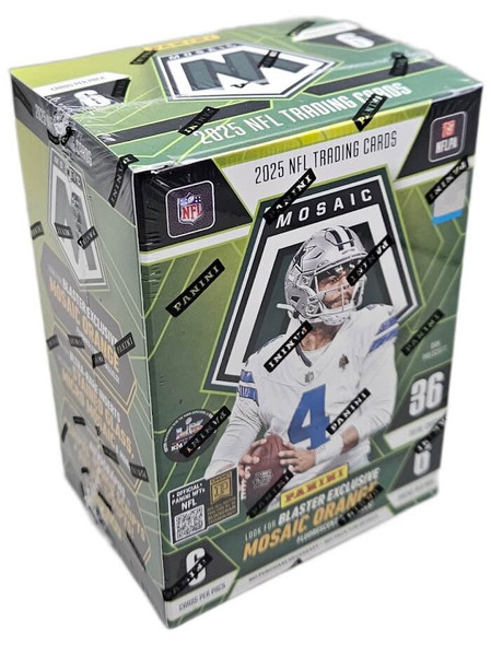 2025 Panini Mosaic Football 6 Pack Blaster Box