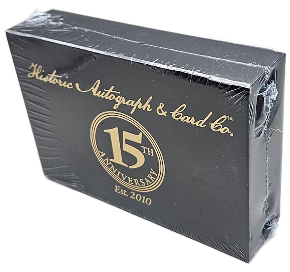 2025 Historic Autographs 15th Anniversary Edition Hobby Box