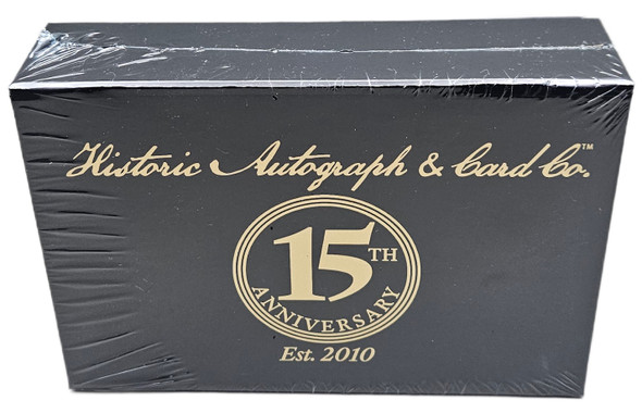 2025 Historic Autographs 15th Anniversary Edition Hobby Box