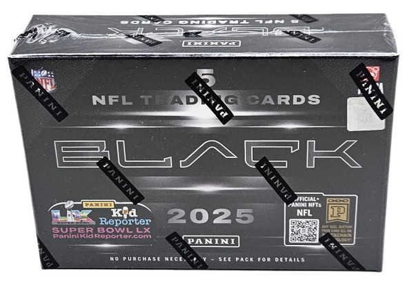 2025 Panini Black Football Hobby Box