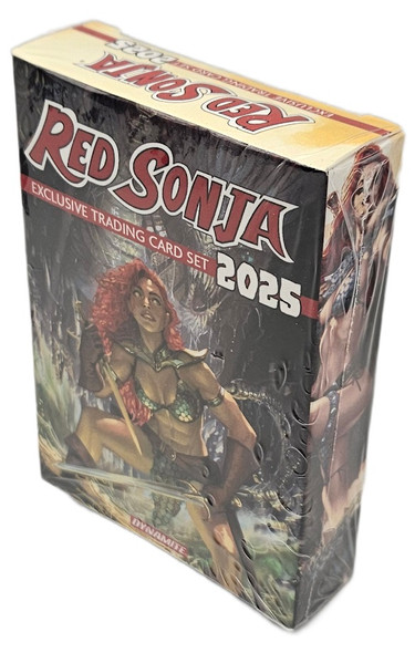 Dynamite Red Sonja 2025 Edition Exclusive Trading Cards Set Sealed Collector Box