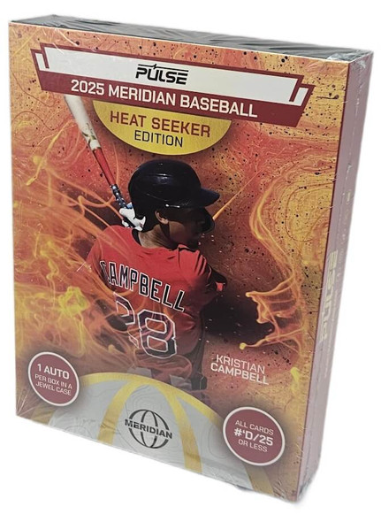 2025 Pulse Meridian Heat Seeker Edition Baseball Hobby Box