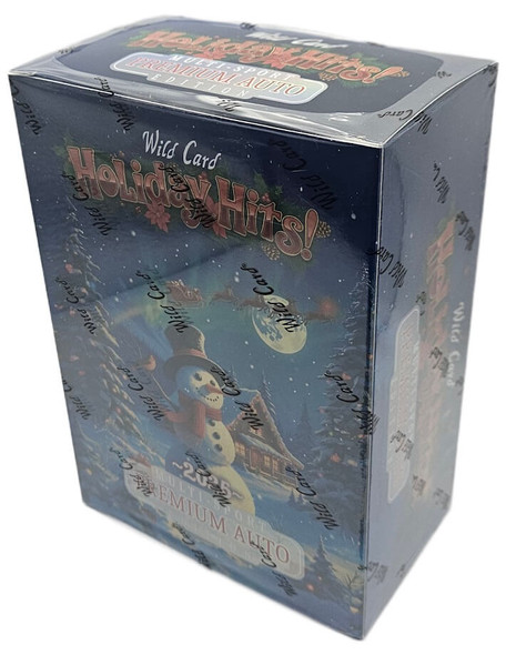 2025 Wild Card Holiday Hits Multi Sport Premium Auto Edition Hobby Jumbo Box