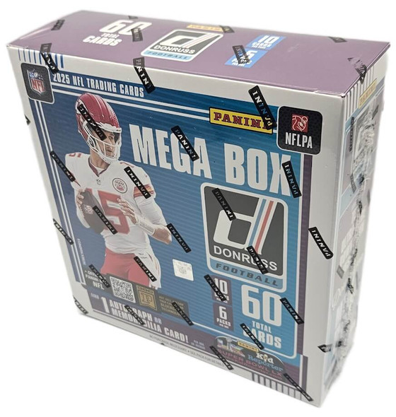 2025 Panini Donruss Football 6 Pack Mega Box