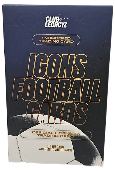 2025 Club Legacyz Icons Soccer 2nd Edition Hobby Pack