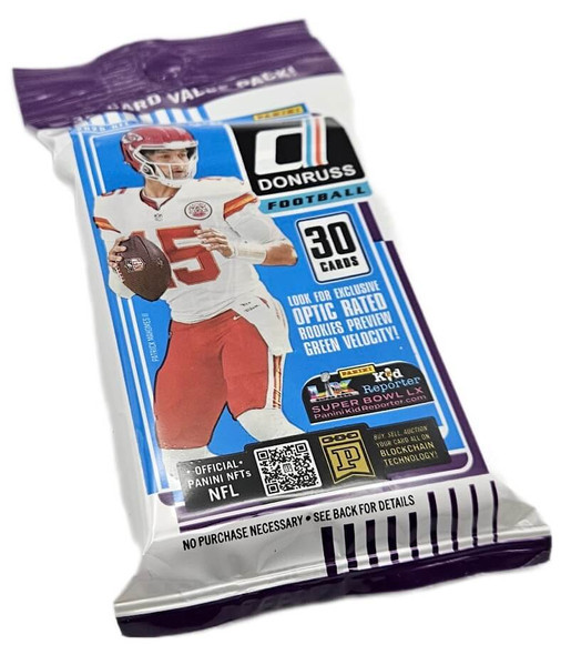 2025 Panini Donruss Football 30 Card Jumbo Value Pack