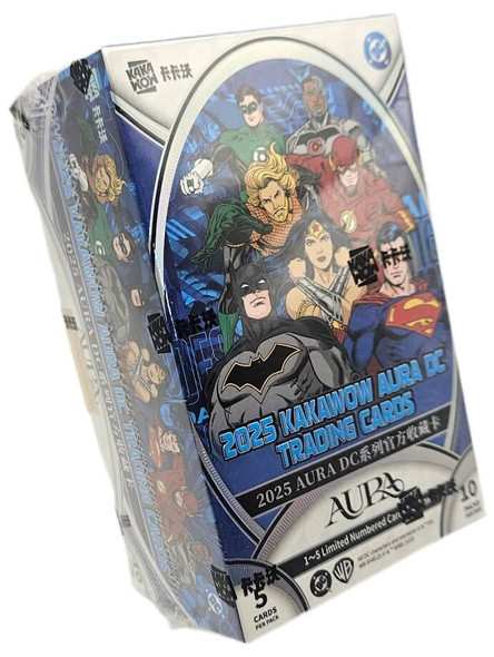 2025 Kakawow Aura DC Comics Trading Cards Hobby Box