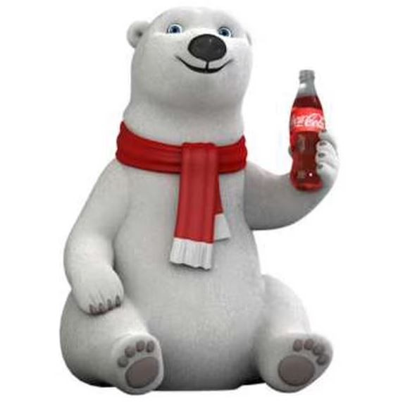 Minix Special Series #101 Coca-Cola Polar Bear 4.75 Inch Collectible Vinyl Figure