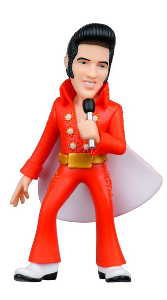 Minix Music #112 Elvis Presley (Red) 4.75 Inch Collectible Vinyl Figure
