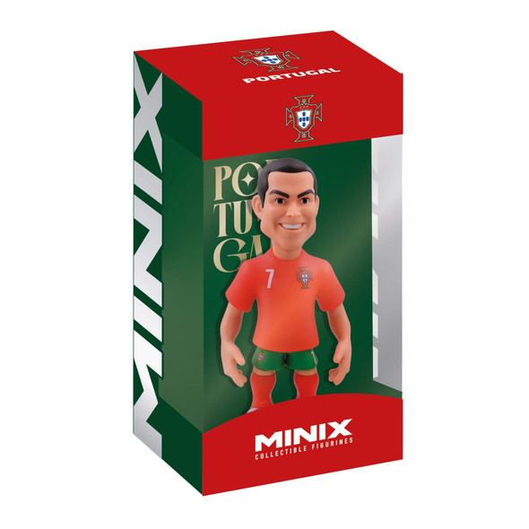 Minix Football Stars Cristiano Ronaldo Team Portugal 4.75 Inch Collectible Vinyl Figure