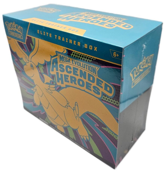 Pokemon Mega Evolution Ascended Heroes Elite Trainer Box
