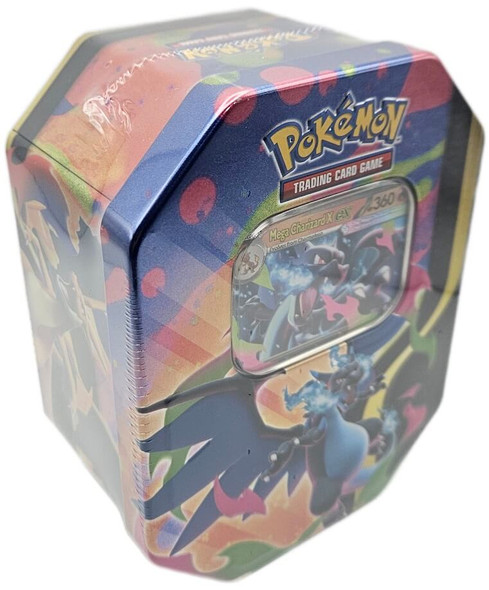 Pokemon Mega Charizard Ex Tin (Charizard X)