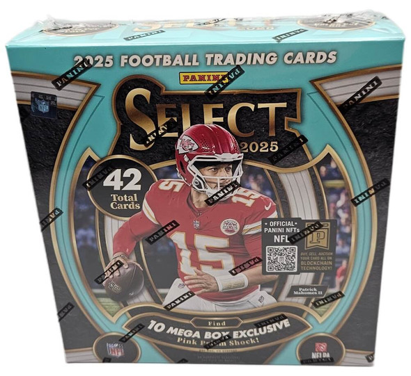 2025 Panini Select Football 6 Pack Mega Box