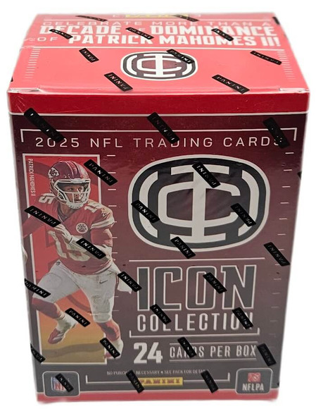 2025 Panini Authentically Mahomes Icon Collection Football 6 Pack Blaster Box