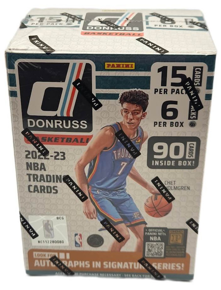 2022-23 Panini Donruss Basketball 6 Pack Blaster Box