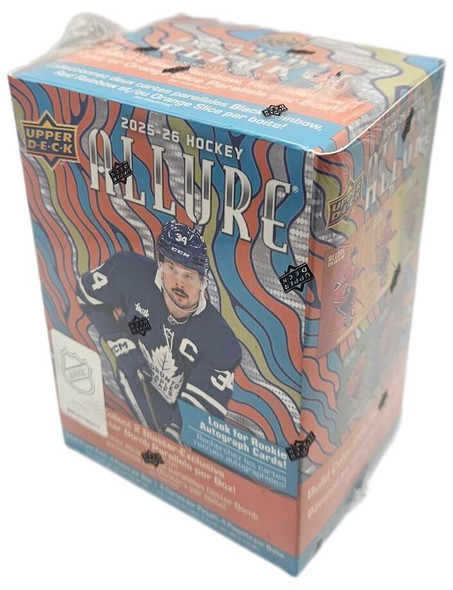 2025-26 Upper Deck Allure Hockey 4 Pack Blaster Box