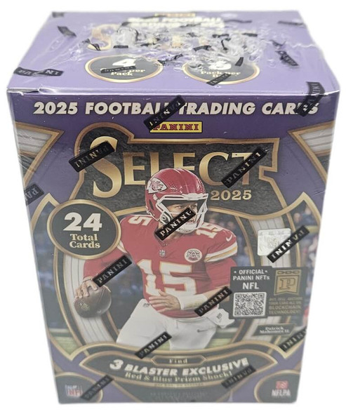 2025 Panini Select Football 6 Pack Blaster Box
