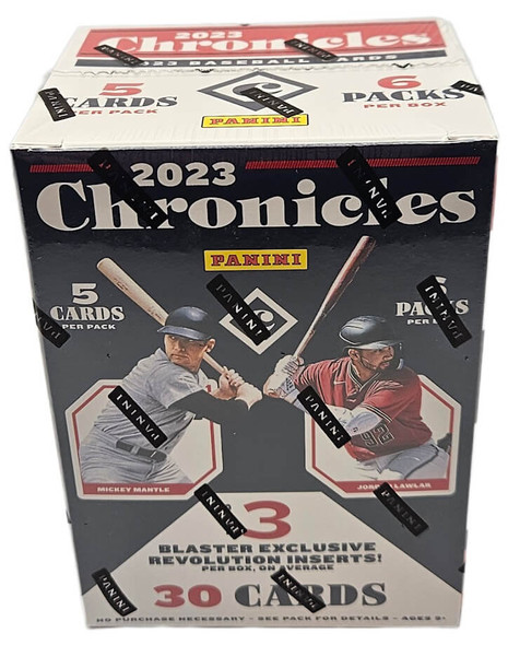 2023 Panini Chronicles Baseball 6 Pack Blaster Box