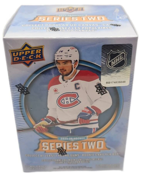 2025-26 Upper Deck Series 2 Hockey 4 Pack Blaster Box