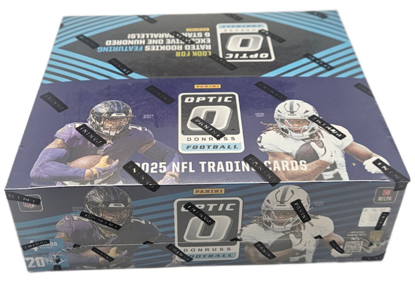 2025 Panini Donruss Optic Football 20 Pack Retail Box