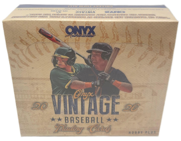 2026 Onyx Vintage Collection Baseball Hobby Plus Box