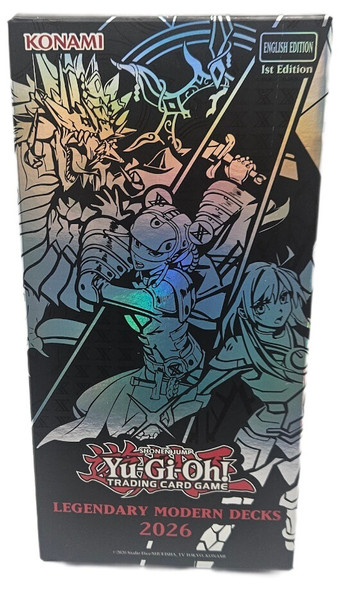 Yu-Gi-Oh! TCG Legendary Modern Decks 2026 Deck Kit Box