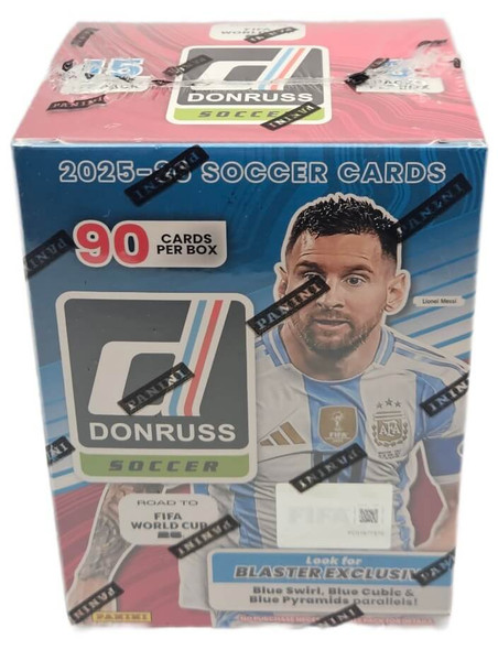 2025-26 Panini Donruss Road To FIFA World Cup Soccer 6 Pack Blaster Box