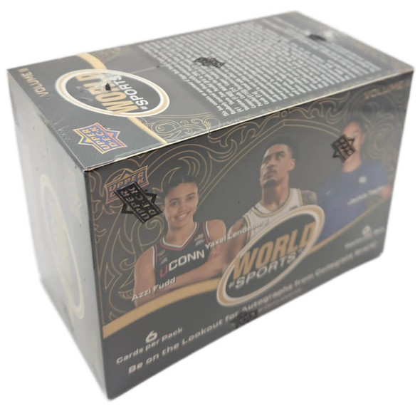 2026 Upper Deck World Of Sports Volume 2 6 Pack Blaster Box