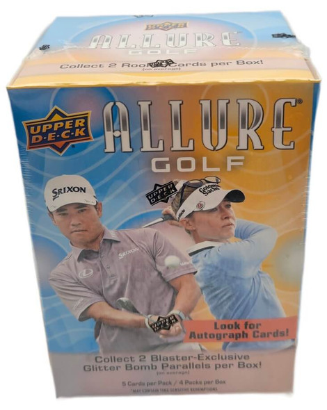 2026 Upper Deck Allure Golf 4 Pack Blaster Box