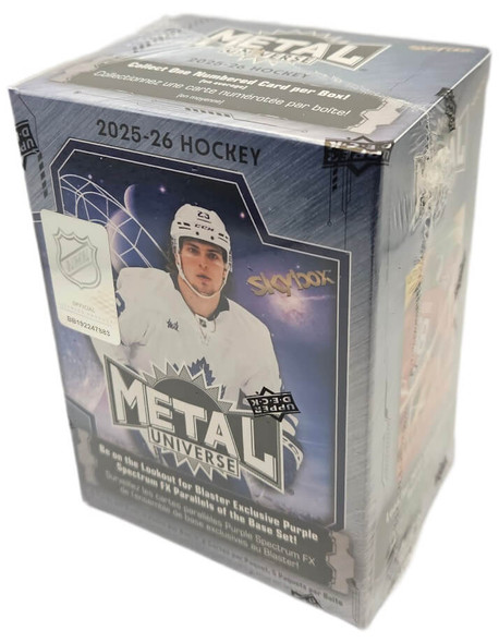 2025-26 Upper Deck Skybox Metal Universe Hockey 5 Pack Blaster Box