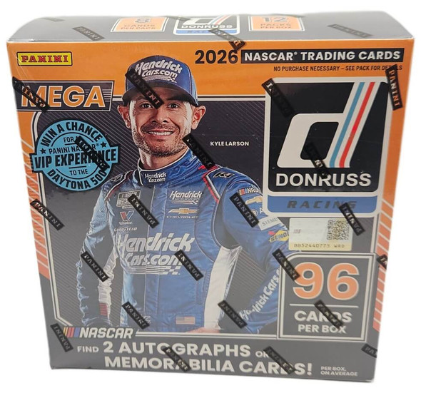 2026 Panini Donruss Racing Mega Box