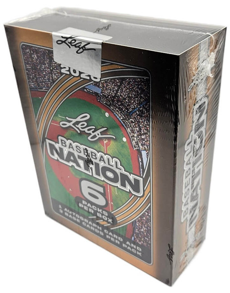 2026 Leaf Baseball Nation Hobby Box