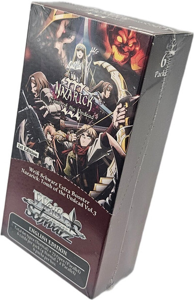 Weiss Schwarz TCG: Nazarick: Tomb of the Undead 6 Pack Extra Booster Box