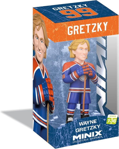 Minix Sports Series #136 Wayne Gretzky Hockey 4.75 Inch Collectible Vinyl Figure