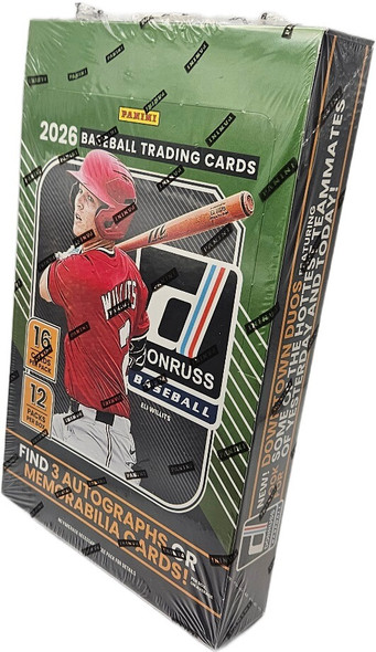2026 Panini Donruss Baseball Hobby Box