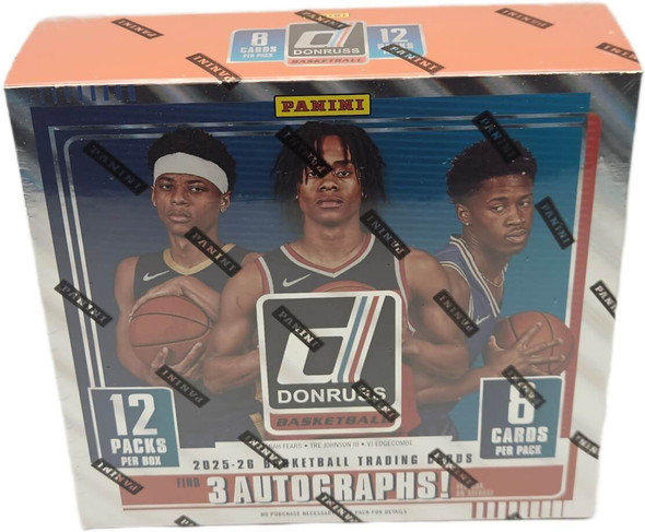 2025-26 Panini Donruss Basketball Hobby Box