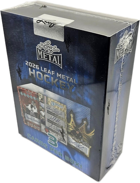 2026 Leaf Metal Hockey Hobby Box