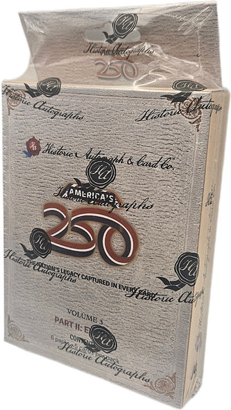 2026 Historic Autographs America's 250th Anniversary Part II: Events Hobby Box