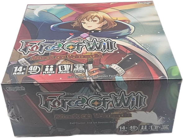 Force Of Will Evil Cluster 03: Attack On Velmardia 36 Pack Booster Box