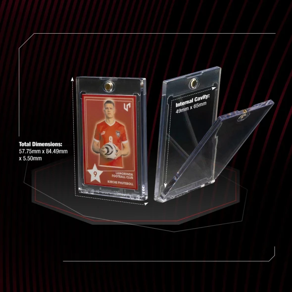 Ultra Pro ONE-TOUCH S Magnetic UV Sticker or Stamp Holder (Pack of 5)